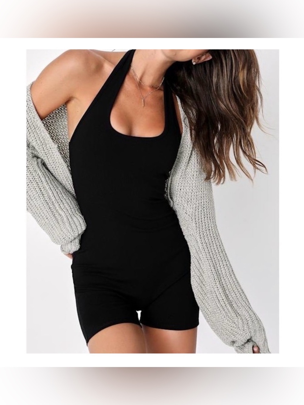 NWT Halter Neck Romper